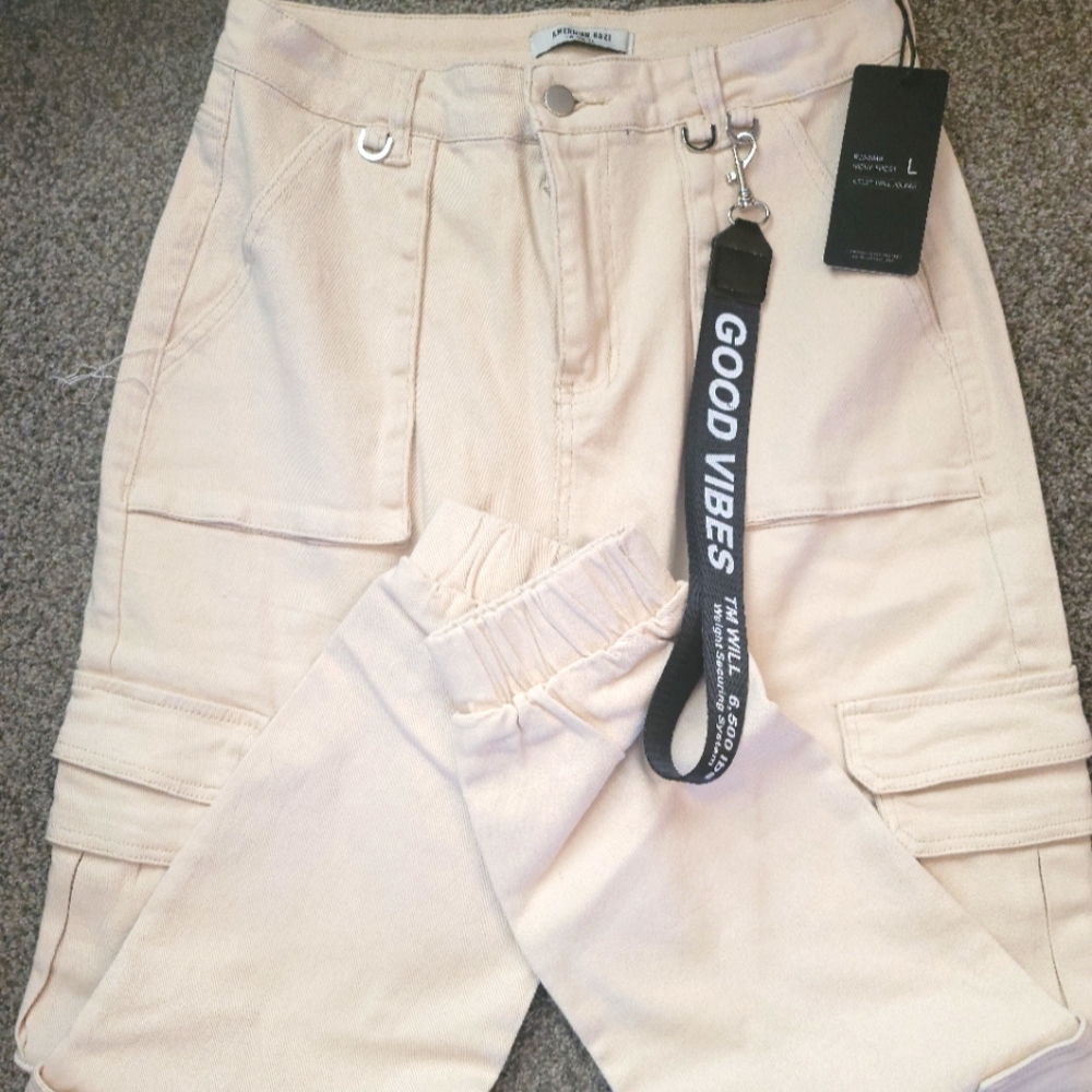 Twill Womens Jogger Pants.